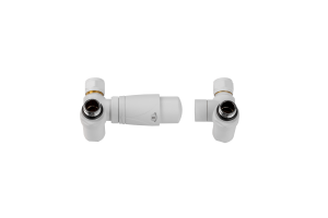 TRÓJNIK TERMOSTATYCZNY OSIOWO LEWY BIAŁY (GŁOWICA W PRAWĄ STRONĘ) VALX_45805886