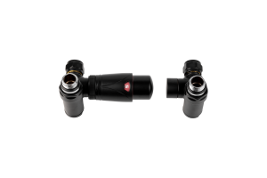 TRÓJNIK TERMOSTATYCZNY OSIOWO LEWY CZARNY MAT (GŁOWICA W PRAWĄ STRONĘ) VALX_83075713