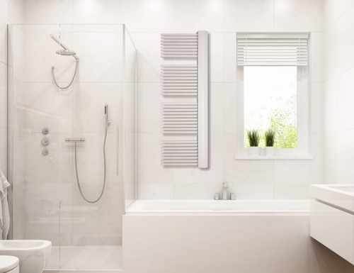 Grzejnik łazienkowy Luxrad Model E z osłoną