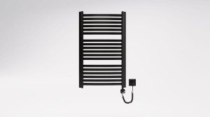 KASTOR ELEKTRO 945x480 mm CZARNY MAT STR. Z  GRZAŁKĄ GLX 300 W