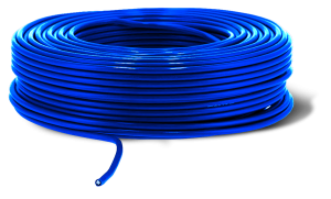 PRZEWÓD ZASILAJĄCY niebieski